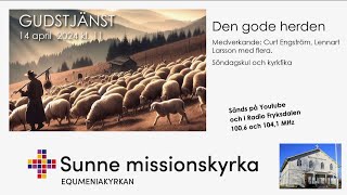 Gudstjänst 14 april kl 1100 i Sunne Missionskyrka [upl. by Enidlarej189]