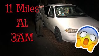 11 Mile Challenge At 3AM DO NOT BREAK THE RULES [upl. by Irelav981]