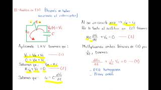 Análisis Transitorio Circuito RC Parte III [upl. by Edea]