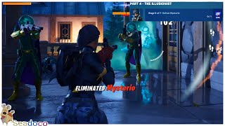 Defeat Mysterio  The Illusionist Quest  Fortnite Chapter 5 Season 4 [upl. by Airebma]