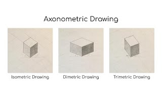 How to draw Axonometirc Drawing Part 1 [upl. by Eilra]