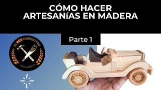 Cómo hacer artesanías de madera bricolage [upl. by Faxen]