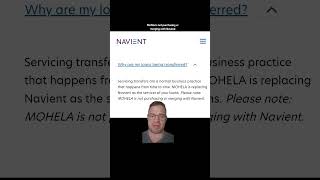 navient transfer to mohela update [upl. by Natalia]