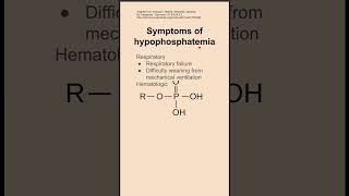 Symptoms of hypophosphatemia [upl. by Henson293]