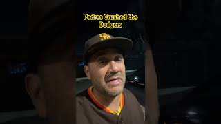 Padres fan reacts to win over the Fraudgers padresbaseball mlb [upl. by Ahsert]