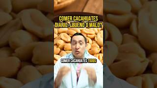 ¡ATENCIÓN Comer CACAHUETES Diario ¿BUENO o MALO 🤔 cacahuate [upl. by Erlin]