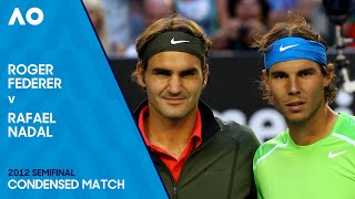 Roger Federer v Rafael Nadal Condensed Match  Australian Open 2012 Semifinal [upl. by Mcripley]