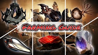 Warframe  Best Resource Farming Locations 2023 [upl. by Anaid856]