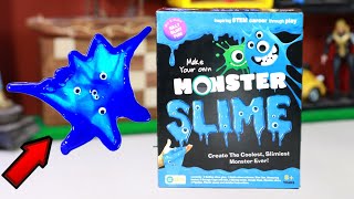 How to Make Monster Slime  Unbox Slime Making Kit [upl. by Koetke]