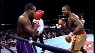 Donovan Razor Ruddock vs Mike Weaver MUST SEE [upl. by Aralk]