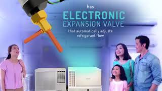 Hitachi FEATURES  Electronic Expansion Valve [upl. by Refinneg507]