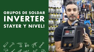 Grupos de soldar inverter STAYER y NIVEL [upl. by Atnim]