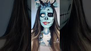 A halott menyasszony🦋 magyaryoutube makeup halloween smink makeupartist [upl. by Rabbaj]