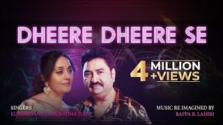 Dheere Dheere Se  Anuradha Juju  Kumar Sanu  Bappa B Lahiri  Juju Productions [upl. by Cirle]