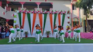 Patriotic Dance on 75th Republic Day  Best School In Banswara  Admission Open  AVS School [upl. by Katzir]