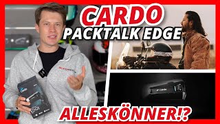 ALLESKÖNNER unter den INTERCOMS für den Motorradhelm  Cardo Packtalk Edge Unboxing amp Vorstellung [upl. by Adnoloy687]