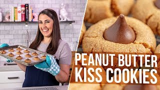 6 Ingredient Peanut Butter Kiss Cookies [upl. by Towers688]