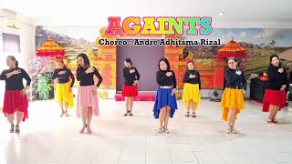 AGAINST LD Choreograped by Andre Adhitama Rizal INA DANCED BY GASSANDRA❤️💃💃 [upl. by Lledrev375]