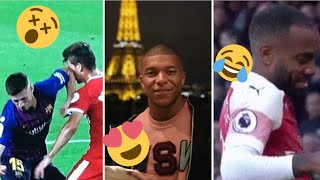 Le cadeau de Pelé à Mbappe Lacazette casse la démarche comme umtiti Rouge lenglet ol om tract [upl. by Anilatsyrc]