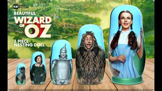 New Wizard of Oz 5 Piece Nesting Doll [upl. by Isacco]