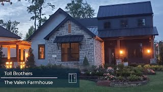 Toll Brothers  Valen Farmhouse Model Home Tour Complete Version Starting at 741K [upl. by Sofie]