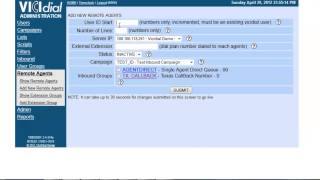 How to Vicidial Configure Remote Agents [upl. by Ahsieat361]