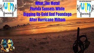 Metal Detecting Florida  Digging Up Gold And Poundage After Hurricane Milton [upl. by Kieger]