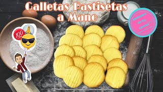 Galletas Pastisetas formadas a mano  Medidas en tazas [upl. by Dleifniw507]