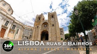 Lisboa  Ruas e Bairros [upl. by Ailaza]