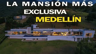 La MANSION mas INCREIBLE imponente y exclusiva de Medellin [upl. by Adnohs42]