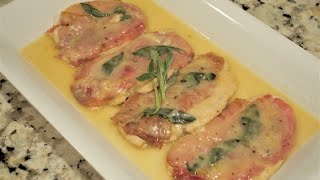 Chicken Saltimbocca [upl. by Annairdna]