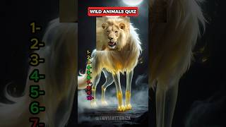 Can you name these 10 wild animalsanimal quiz trivia quiztime [upl. by Alvin106]