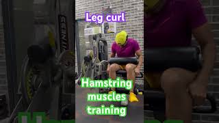 Leg curl seated leg curl hamstring workout shortvideo shorts short gym youtubeshorts reels [upl. by Ierbua]