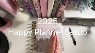 2025 Happy Planner Setup [upl. by Nosliw501]