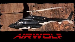 Airwolf  Every Intro Seasons 14  Airwolf [upl. by Leahcimaj]