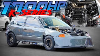 1700HP Honda Civic  The FASTEST AWD KSeries AWD Hondas Takeover FL2K [upl. by Annalla106]