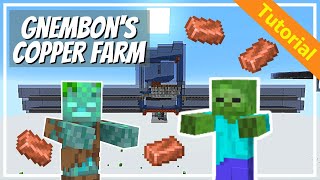 Gnembons Minecraft Copper Farm Tutorial [upl. by Adnuahsal]