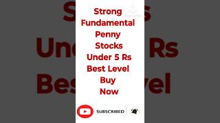 Strong Fundamental Penny Stocks  Under 5 Rs  ytshorts shortsvideo shorts youtubeshorts viral [upl. by Luise]