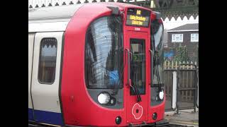 S7 Stock 21399 Poppy London Underground District Line Arriving at Plaistow Platform 2 for Ealing [upl. by Mcwherter]