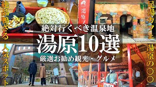 【岡山湯原温泉10選】厳選‼️湯原温泉で絶対行くべき場所を10箇所選出喫茶サボテン湯原温泉ミュージアム裏路地9番地はんざきセンター寄りそい橋砂湯一心庵SUMIYA50代夫婦旅vlog [upl. by Rorry]