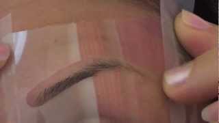 EYEBROWS SOPRACCIGLIA PERFETTE 1  Tutorial STENCIL  Video HD  SUB ITA [upl. by Rehpatsirhc465]