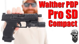 Walther PDP Pro SD Compact First 500 Rounds The Pistol James Bond Wishes He Had [upl. by Urita]