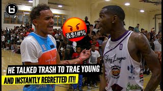 Trash Talker Challenged Trae YoungAnd Instantly Regretted It [upl. by Kyte]