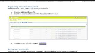How to Complete BlockBased Registration at Humber College [upl. by Toth]