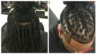 Dread Hairstyles  By Lux amp Locs  Afro Haircut [upl. by Marianne]