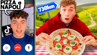 513€ PER UNA PIZZA Controllato per 24h dai TikTokers [upl. by Lurlene]