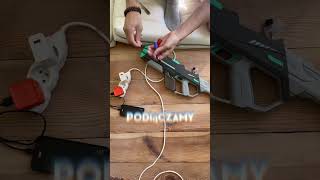 Pokazuje jak naładować TAJFUNa🤯 fakeguns fidgettoys airsoft nerf adhd satysfying fyp [upl. by Robena]