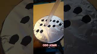 ODD ASMR  ASMR Foil asmrsounds trending VIRAL [upl. by Jsandye]