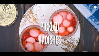 Pickled Radishes Recipe SHORTS [upl. by Sikram]