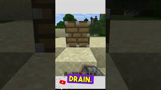 Easiest Simple Machine You Need In Draining The Ocean in Minecraft Bedrock 121 [upl. by Elleirol803]